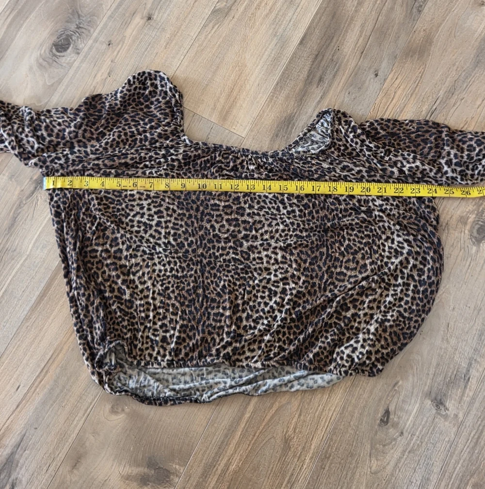 Michael Kors Brown Leopard Print Blouse